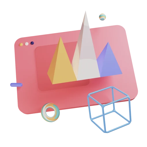 Ilustrasi 3D Demografi Penduduk